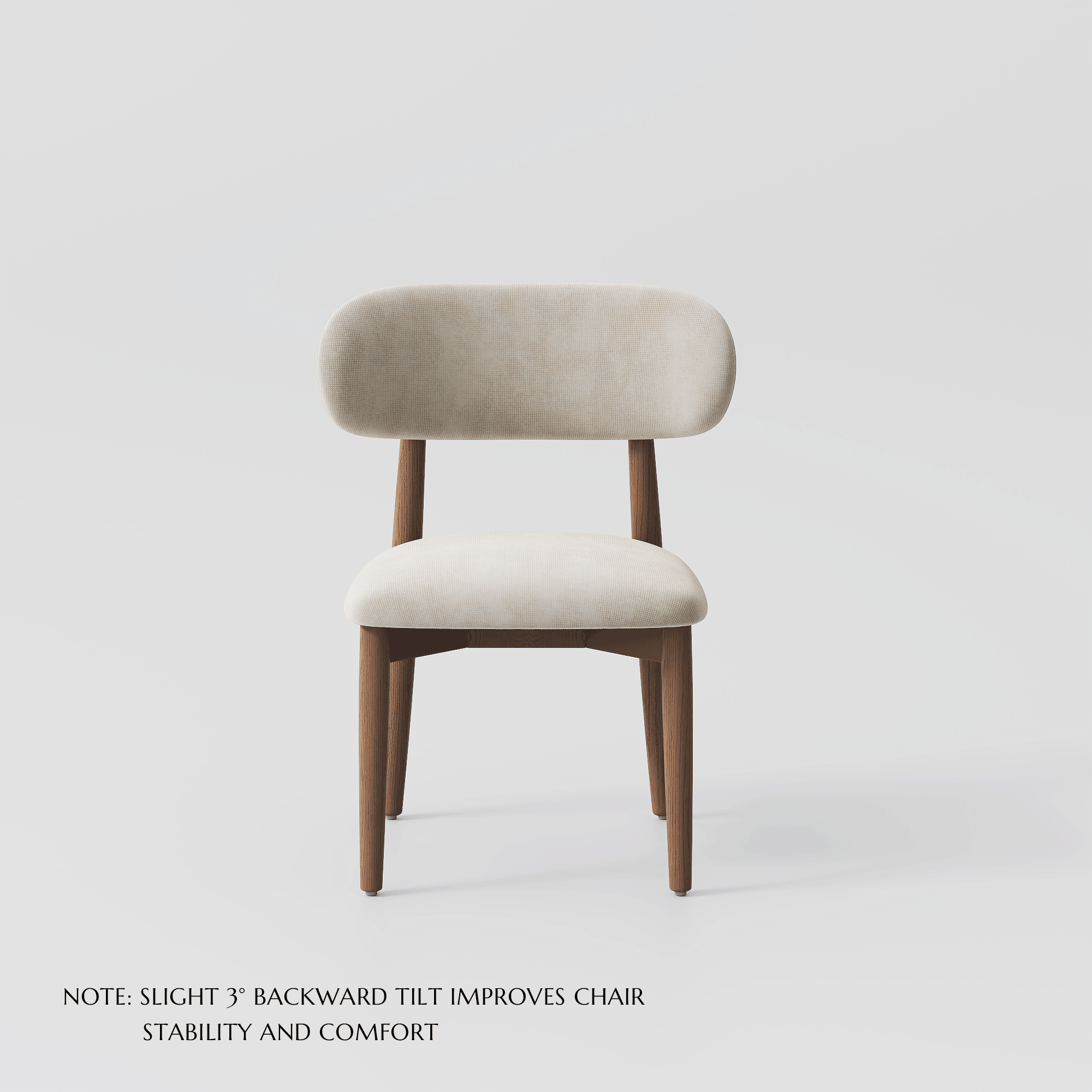 Lawson-Mid-Century Modern Wood Dining Chairs Set of 2 3