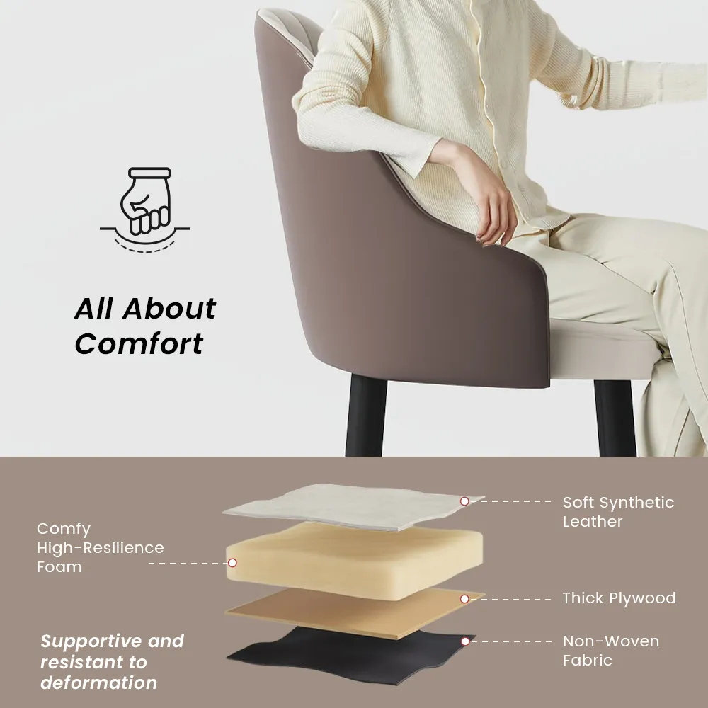 24'' Modern Counter Stools Set of 2 3 24'' Modern Counter Stools Set of 2 3