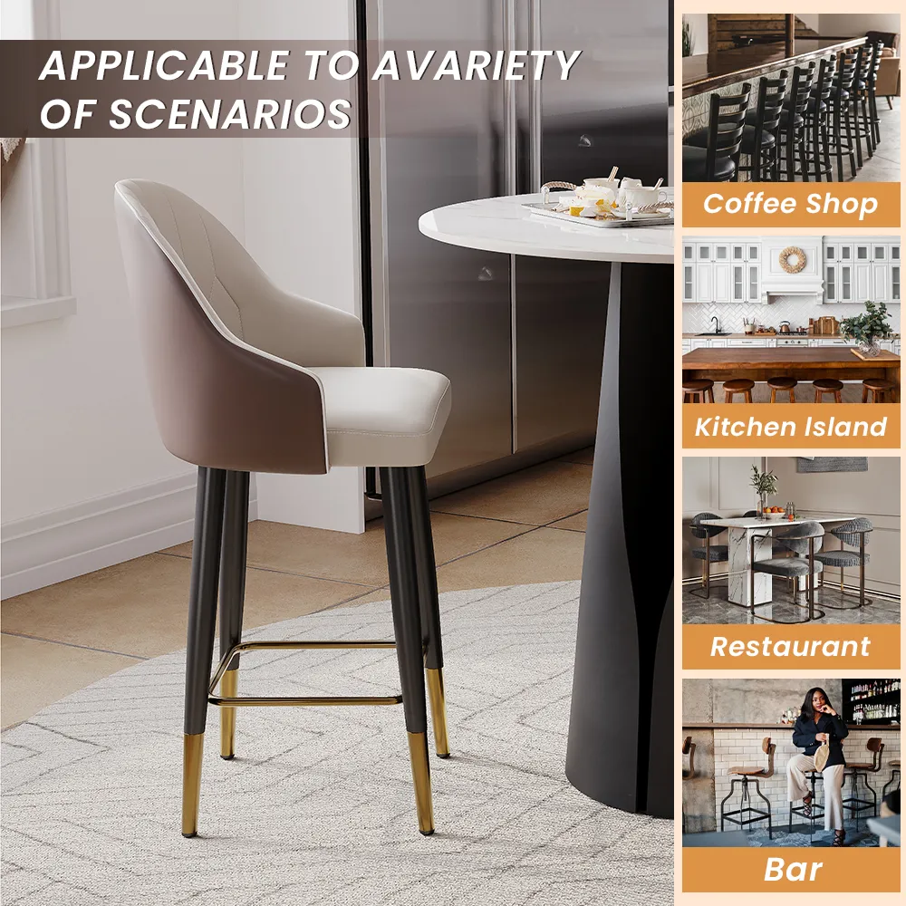 24'' Modern Counter Stools Set of 2 6 24'' Modern Counter Stools Set of 2 6