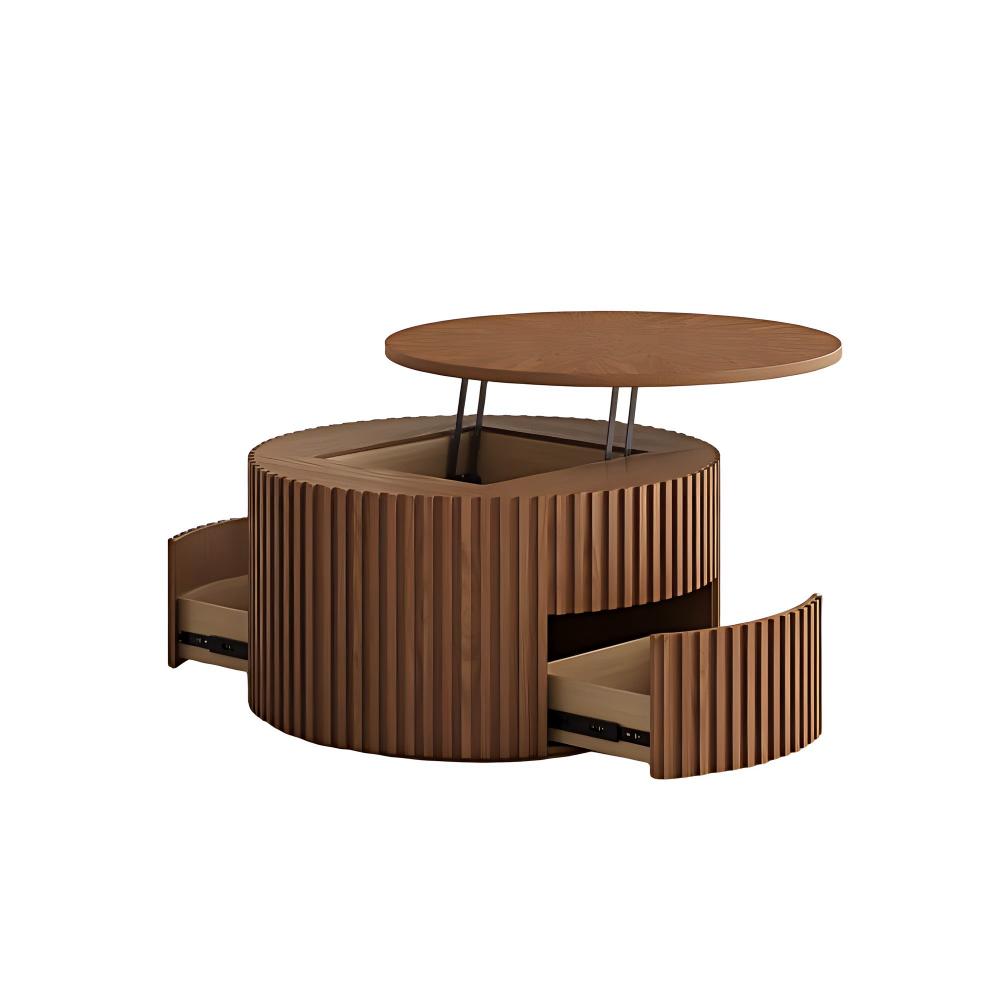 Lifting Top Round Coffee Table