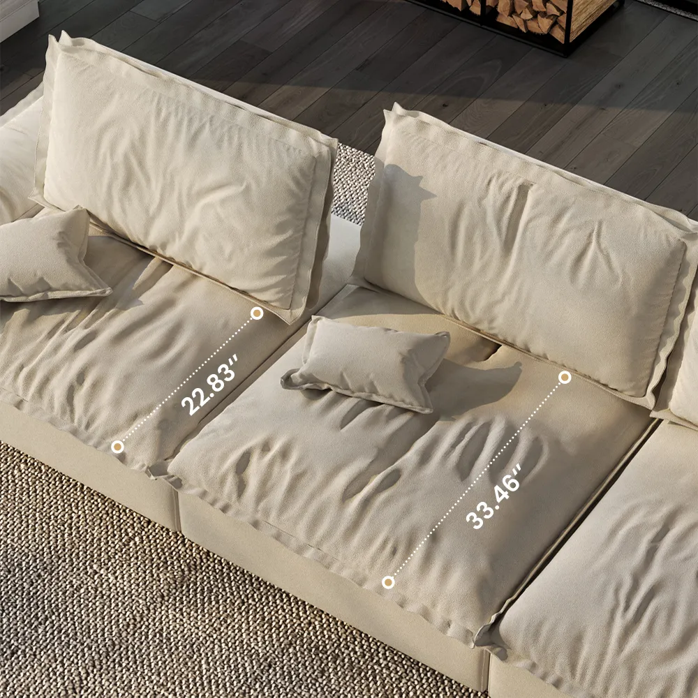 2026041605530458 Sailboat Deep Sofa Stain Resistant Cozy Couch with Adjustable Backrest