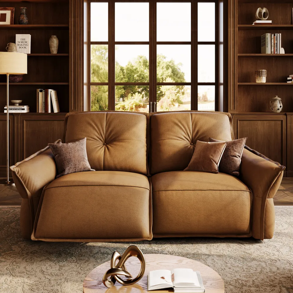 Dual Power Reclining Loveseat Dual Power Reclining Loveseat