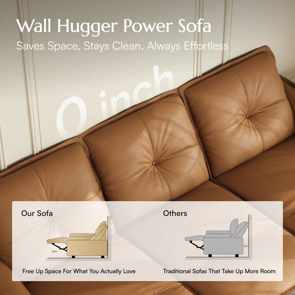 Dual Power Reclining Loveseat Dual Power Reclining Loveseat