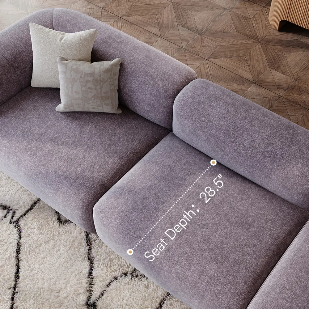 Minimalist Couch Vintage Chenille Lounge Sofa Minimalist Couch Vintage Chenille Lounge Sofa