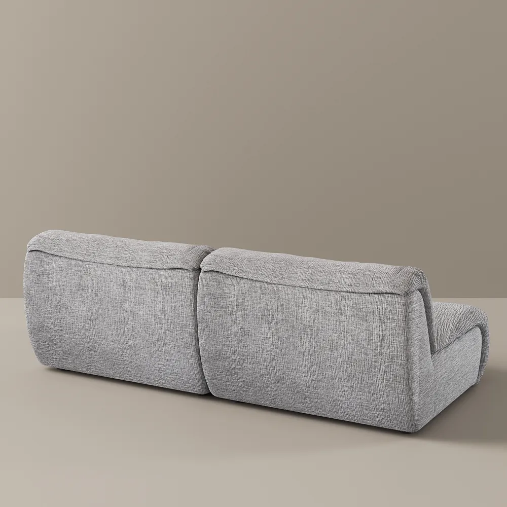 2026041702452347Modular Light Gray Armless 2-Seater Sofa with Waterproof Chenille Fabric Modular Light Gray Armless 2-Seater Sofa with Waterproof Chenille Fabric