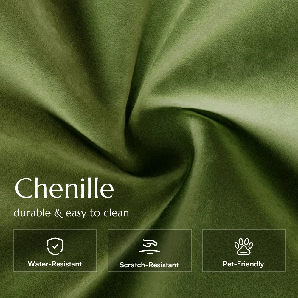 Vintage Green Large Modular Fabric Sofa Vintage Green Large Modular Fabric Sofa