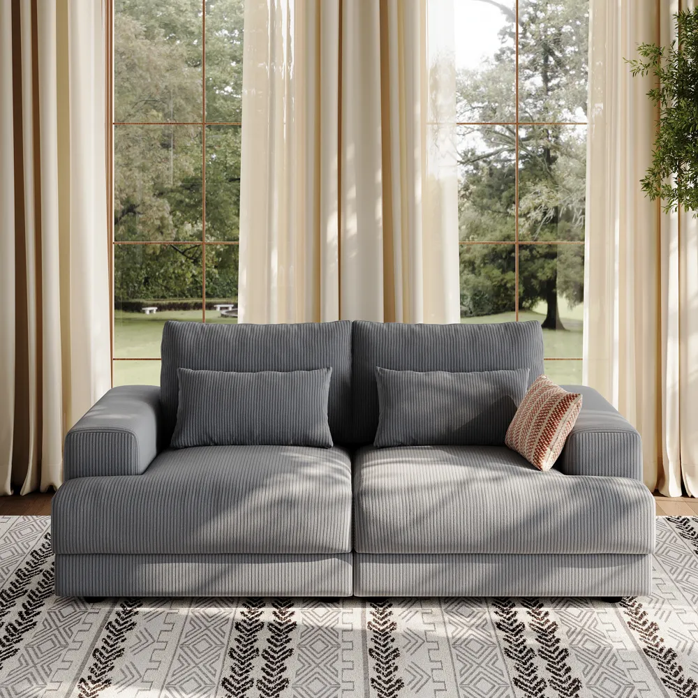 Modular Loveseat Comfy Sofa