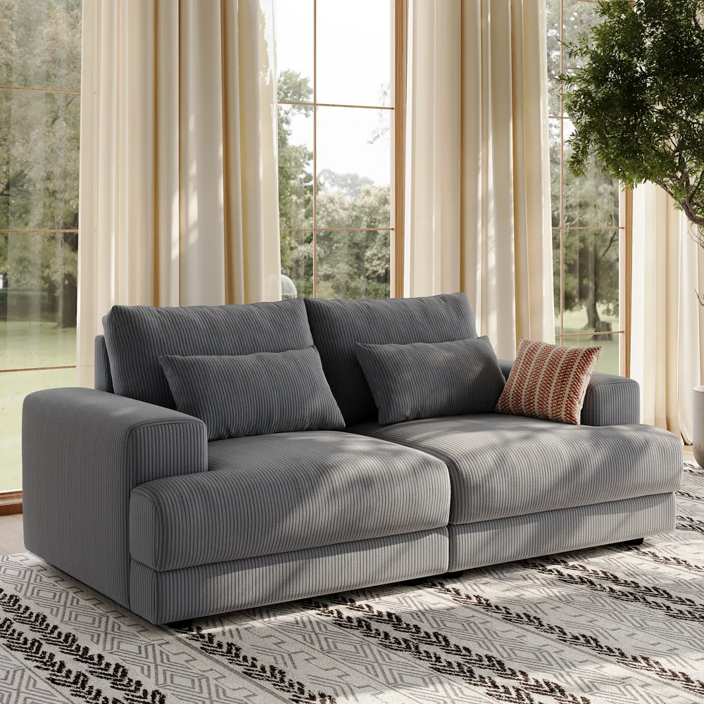 Modular Loveseat Comfy Sofa