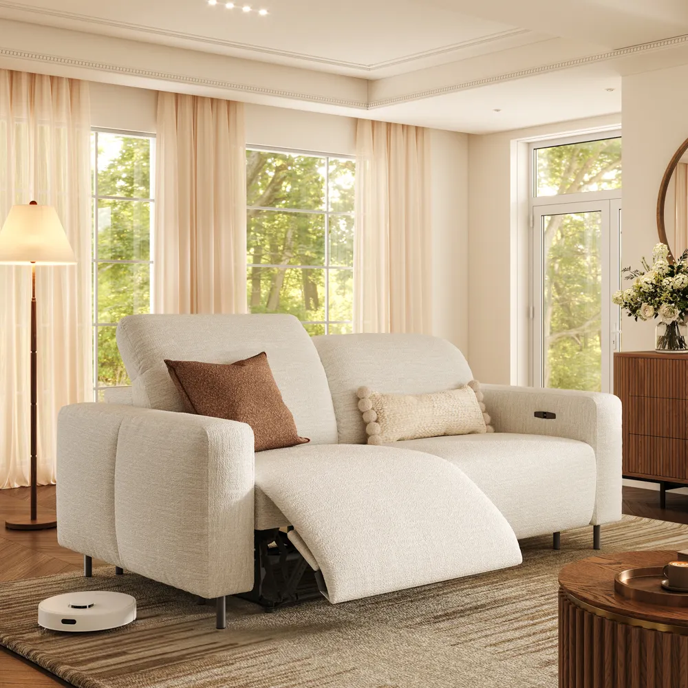 Dual Power Reclining Loveseat