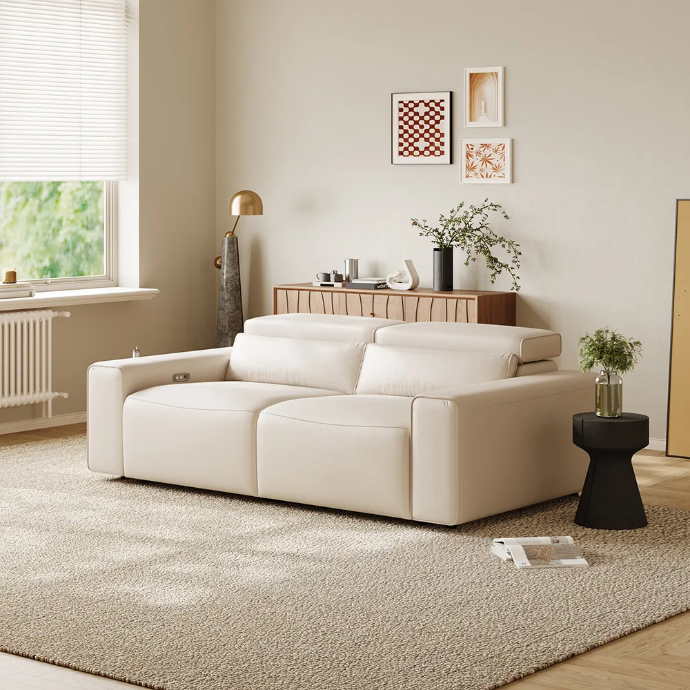 Power Loveseat Sofa Reclining Couch Sofa