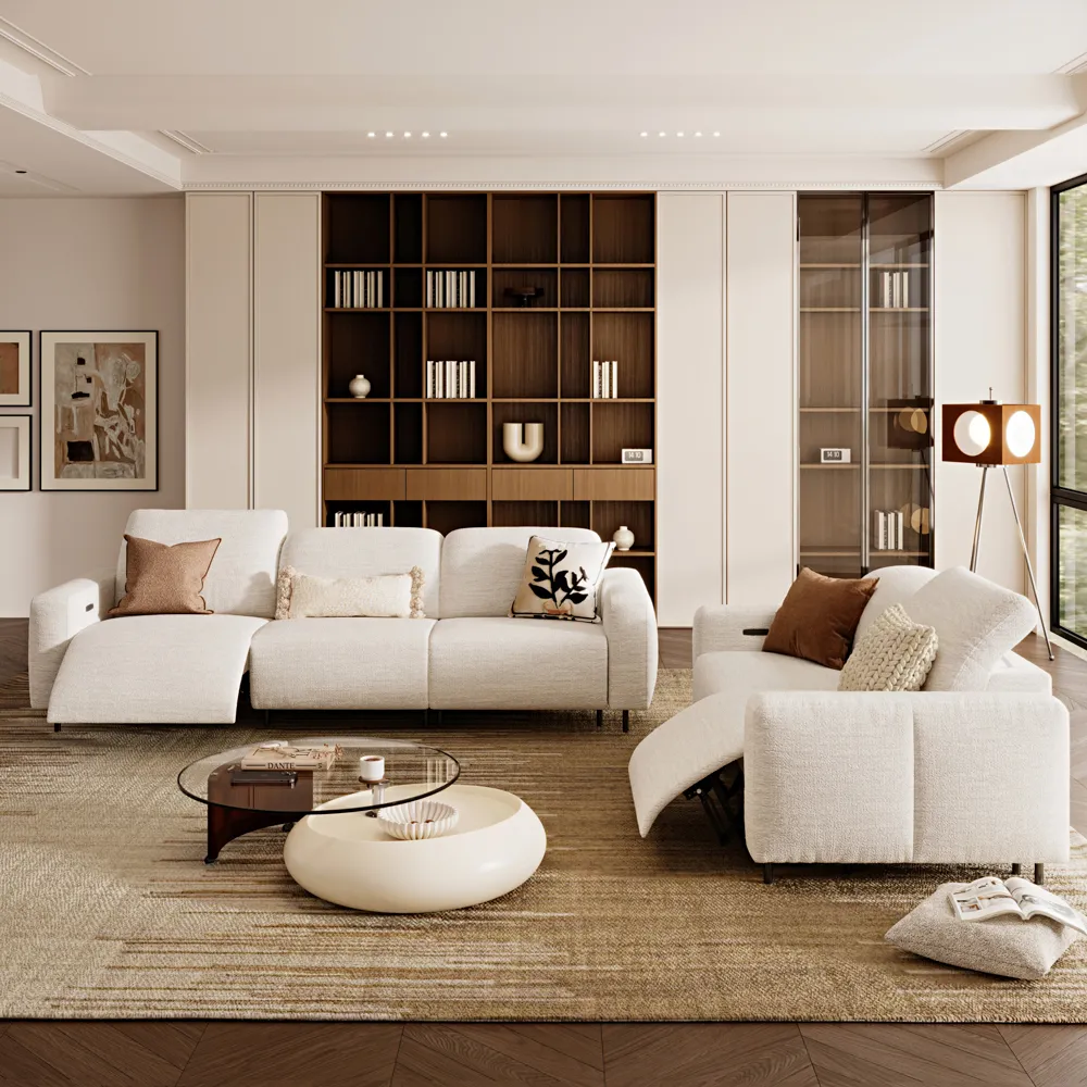 Dual Power Reclining Sofa