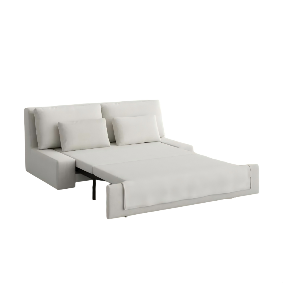 Modern Pull Out Sofa Bed Sleeper Sofa with Linen Modern Pull Out Sofa Bed Sleeper Sofa with Linen