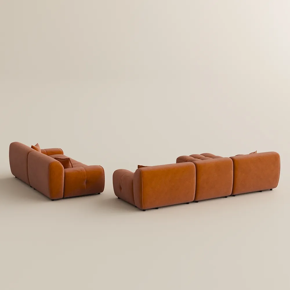 1-2-3 Seater Set-Velvet Tufted Sofa Mid Century with Deep Depth Seats 1-2-3 Seater Set-Velvet Tufted Sofa Mid Century with Deep Depth Seats