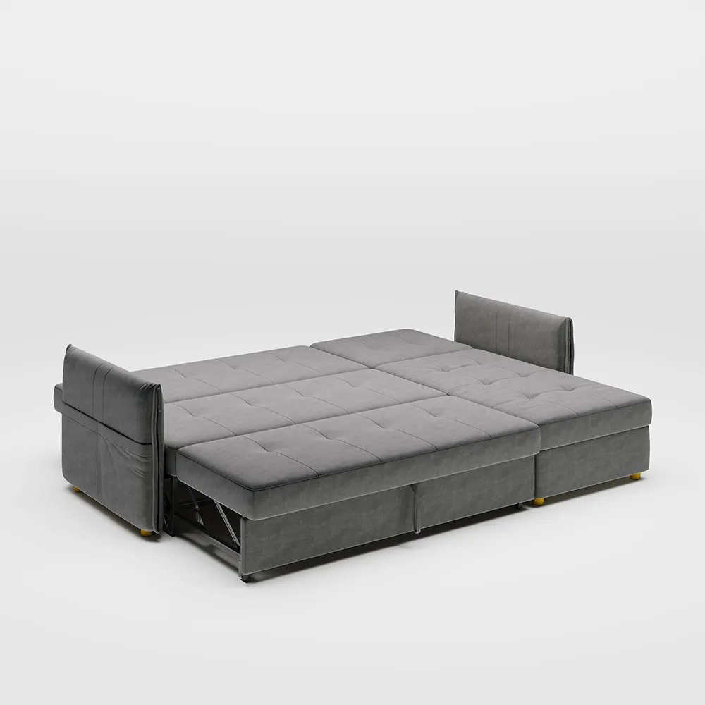 Modern Minimalist "L" Shape Sofa Bed Modern Minimalist "L" Shape Sofa Bed
