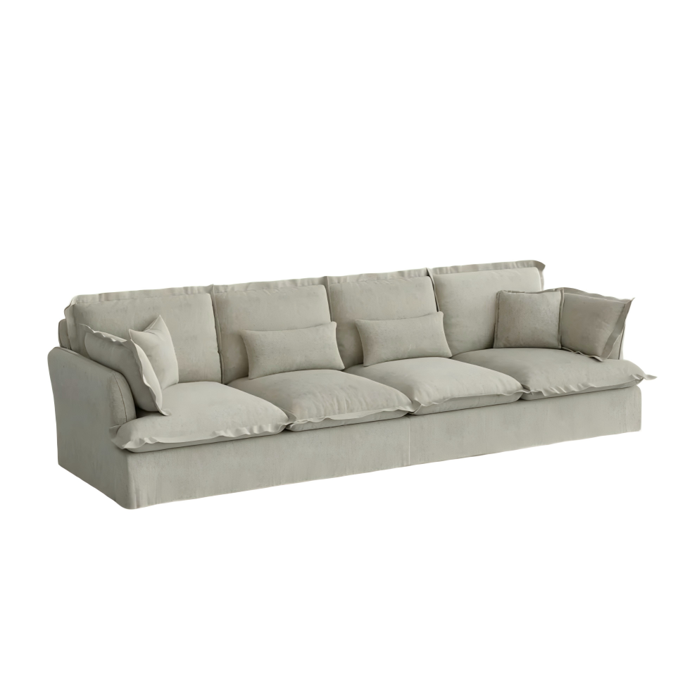 Modern 4–5 Seater Cloud Sofa with Deep Seating