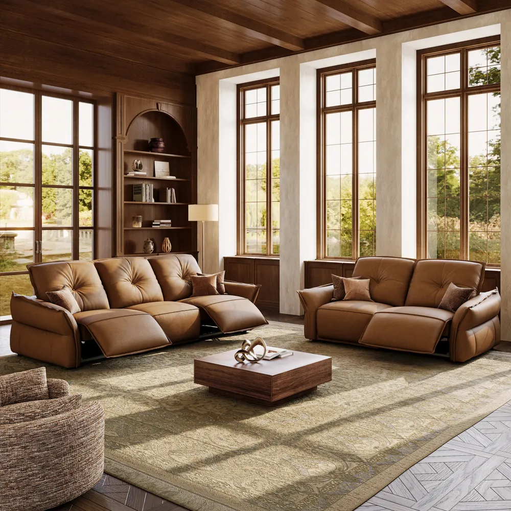 Dual Power Reclining Sofa Dual Power Reclining Sofa