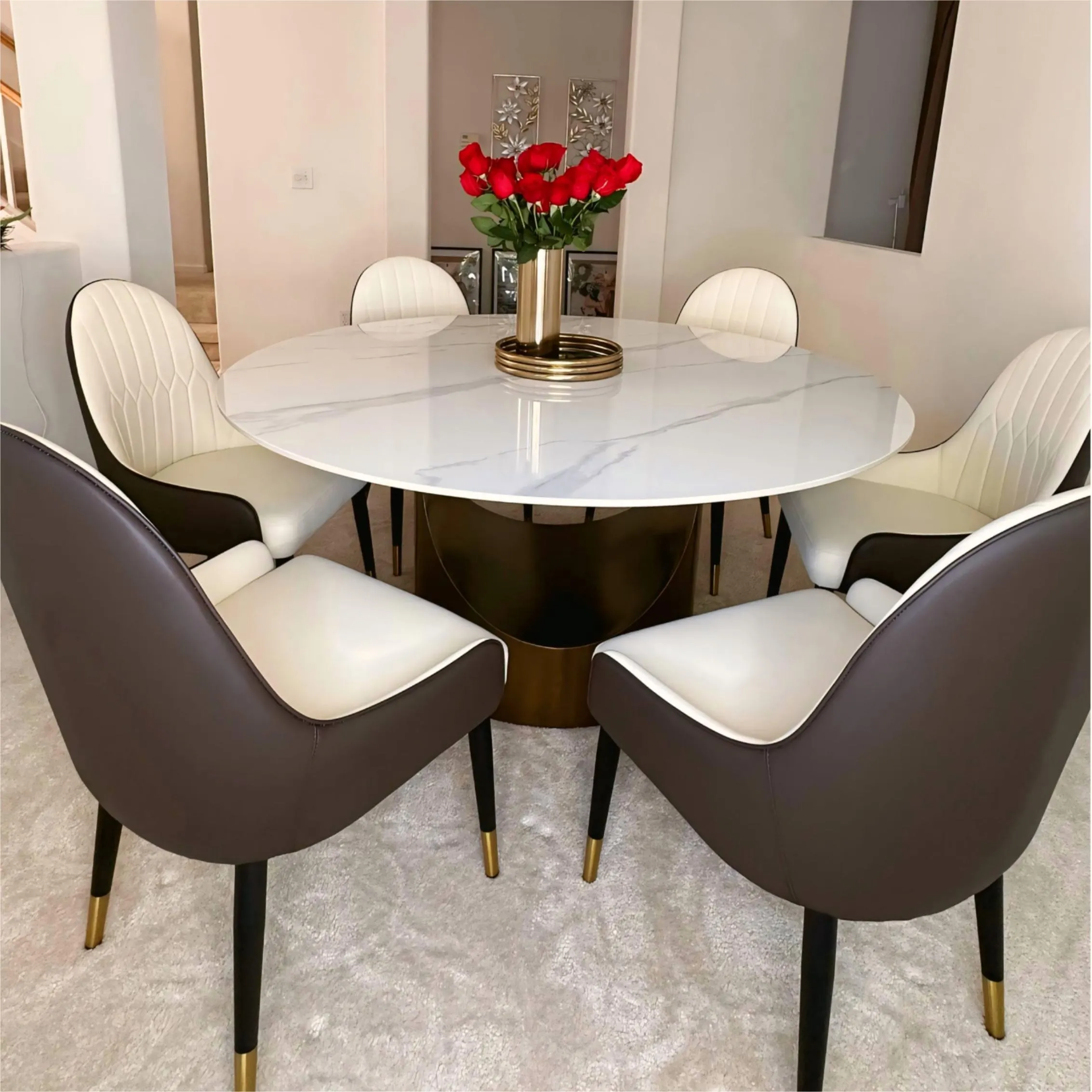 Modern Upholstered Dining Chairs Set of 2 Modern Upholstered Dining Chairs Set of 2