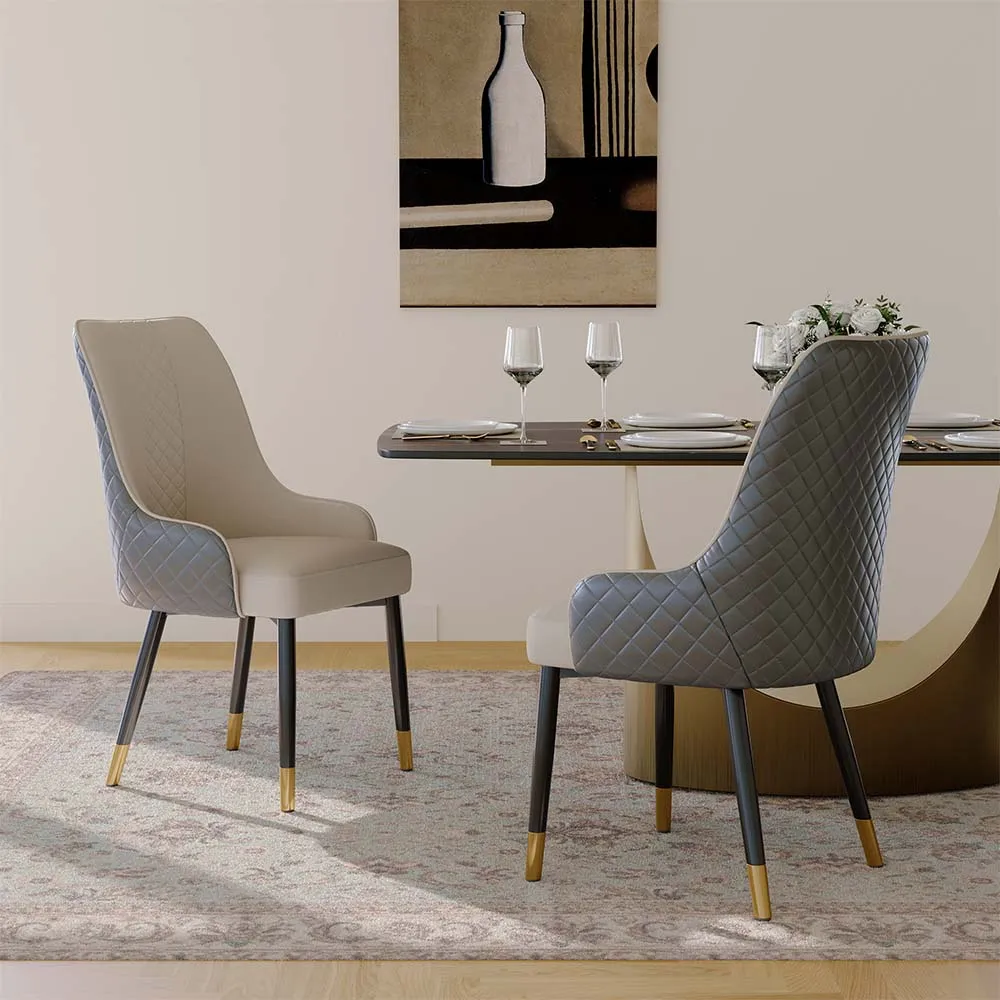 Modern Upholstered Dining Chairs Set of 2 Modern Upholstered Dining Chairs Set of 2