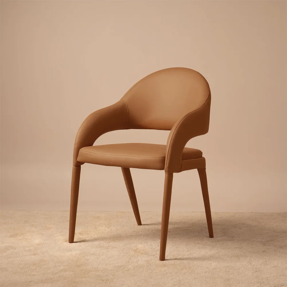 Modern Leather Dining Chairs with Arms Set of 2 Modern Leather Dining Chairs with Arms Set of 2