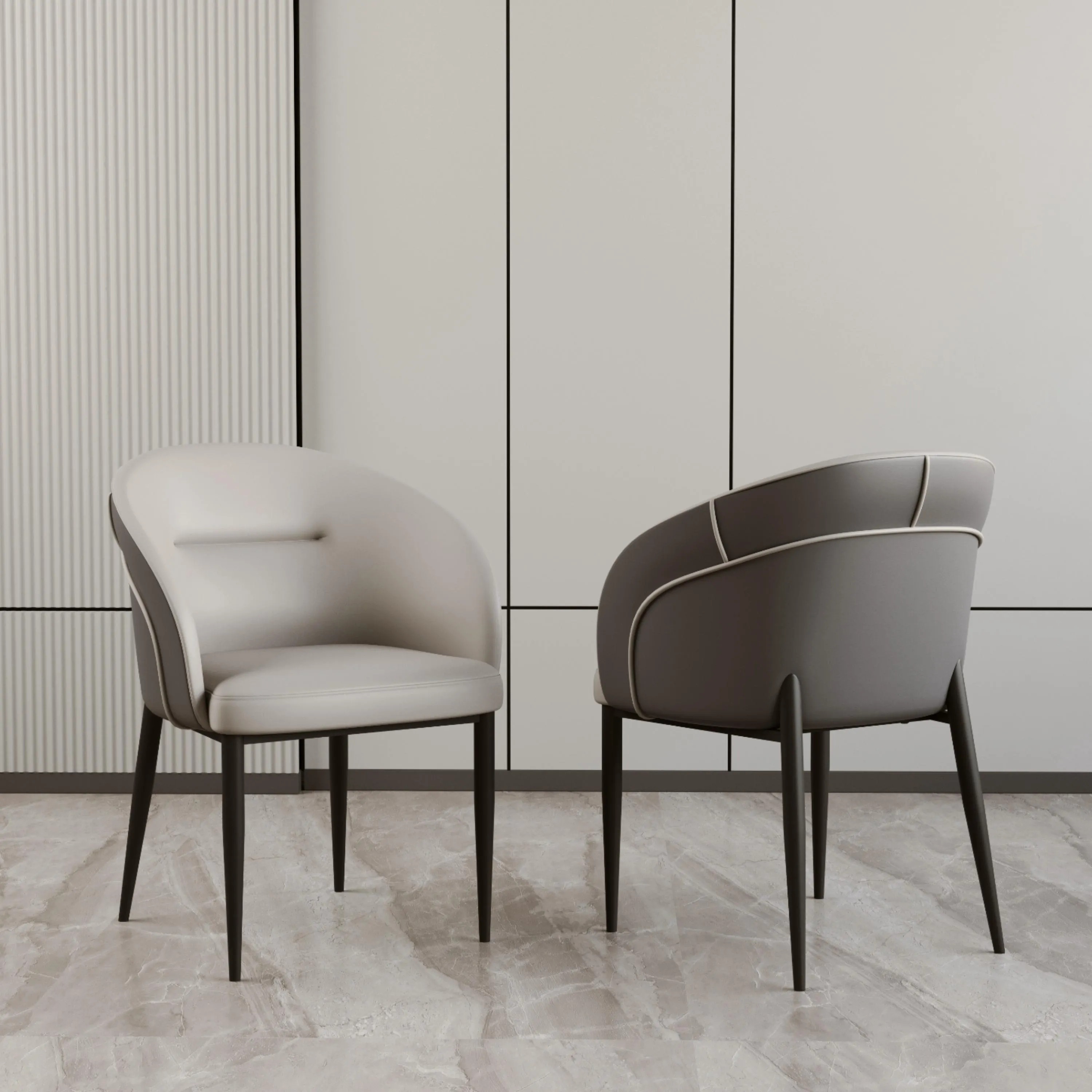 Modern Upholstered Dining Chairs Set of 2 Modern Upholstered Dining Chairs Set of 2