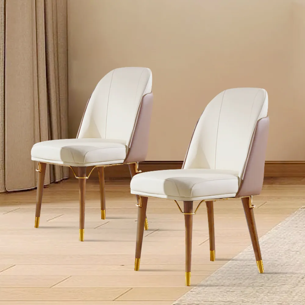 Modern Luxury Upholstered Dining Chairs Set of 2 Modern Luxury Upholstered Dining Chairs Set of 2