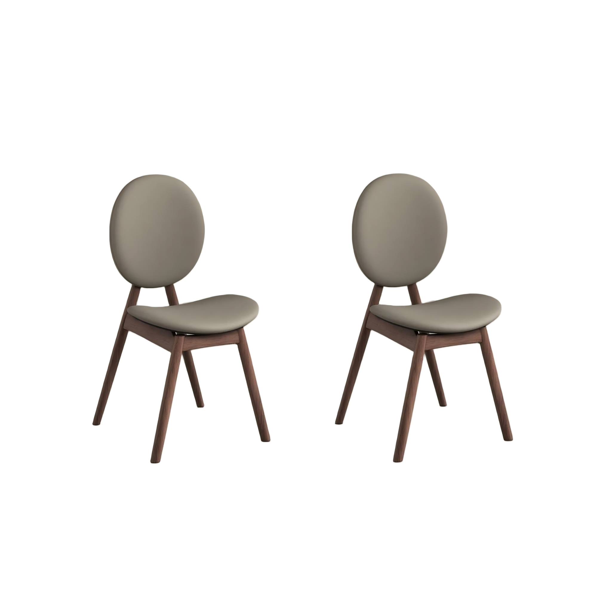 Mid-Century Modern Solid Wood Dining Chairs Set of 2 Mid-Century Modern Solid Wood Dining Chairs Set of 2