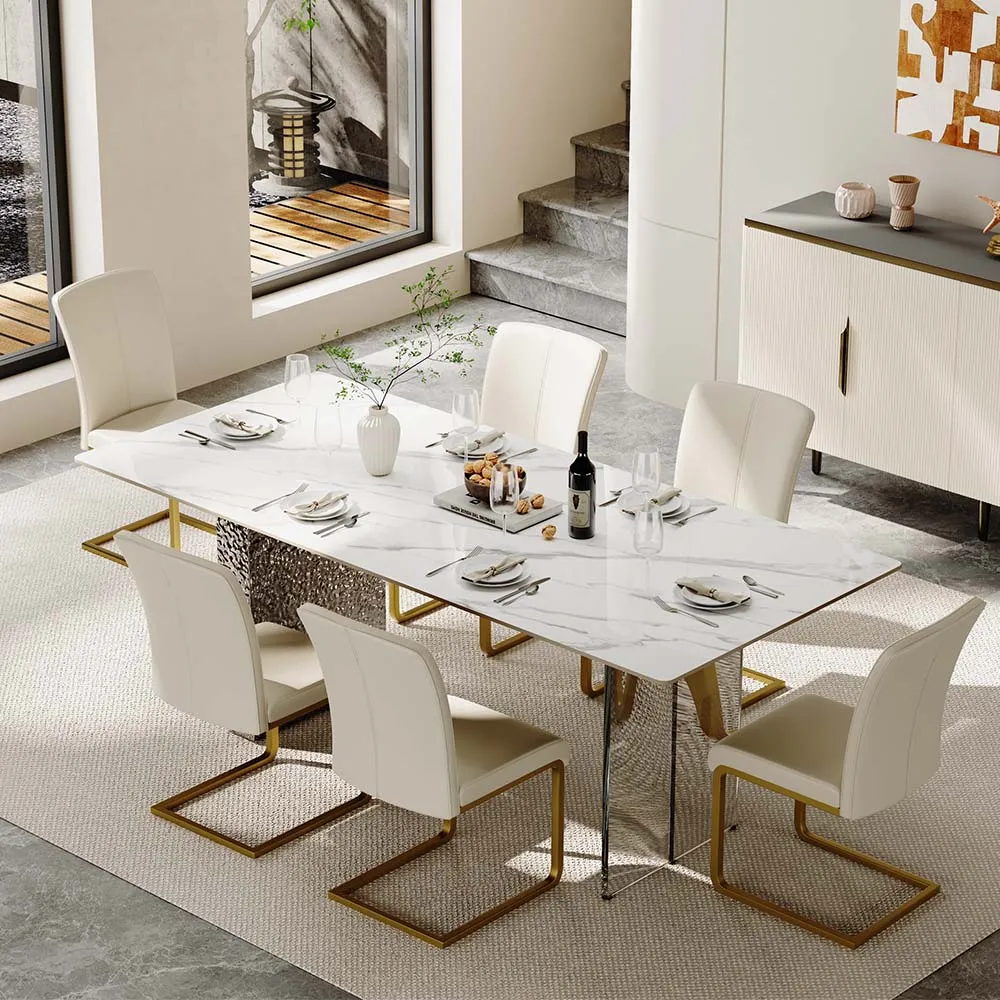 Modern Luxury Leather Dining Chairs