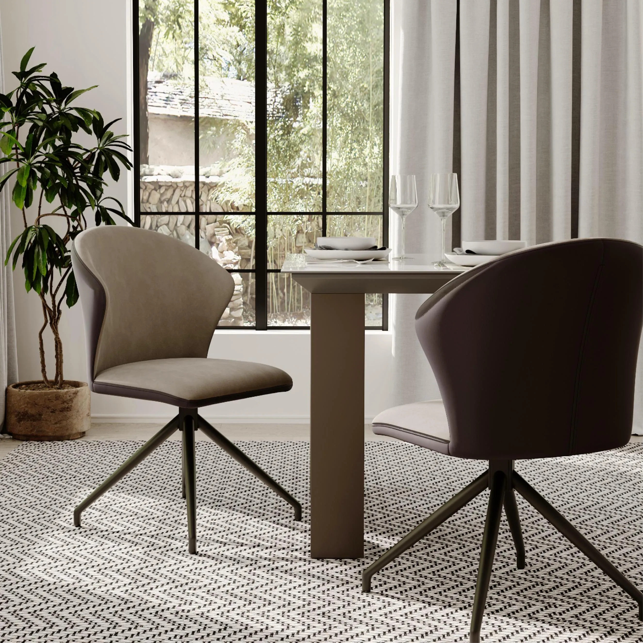 Modern Upholstered Dining Chairs