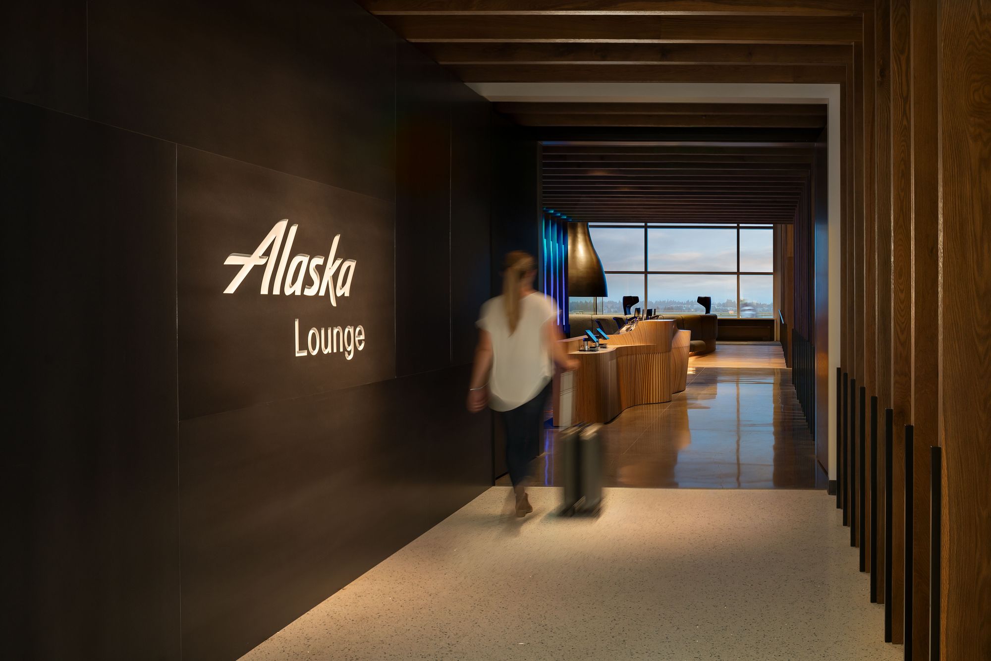 flagship lounge of Alaska Airlines-Daviana Group flagship lounge of Alaska Airlines-Daviana Group