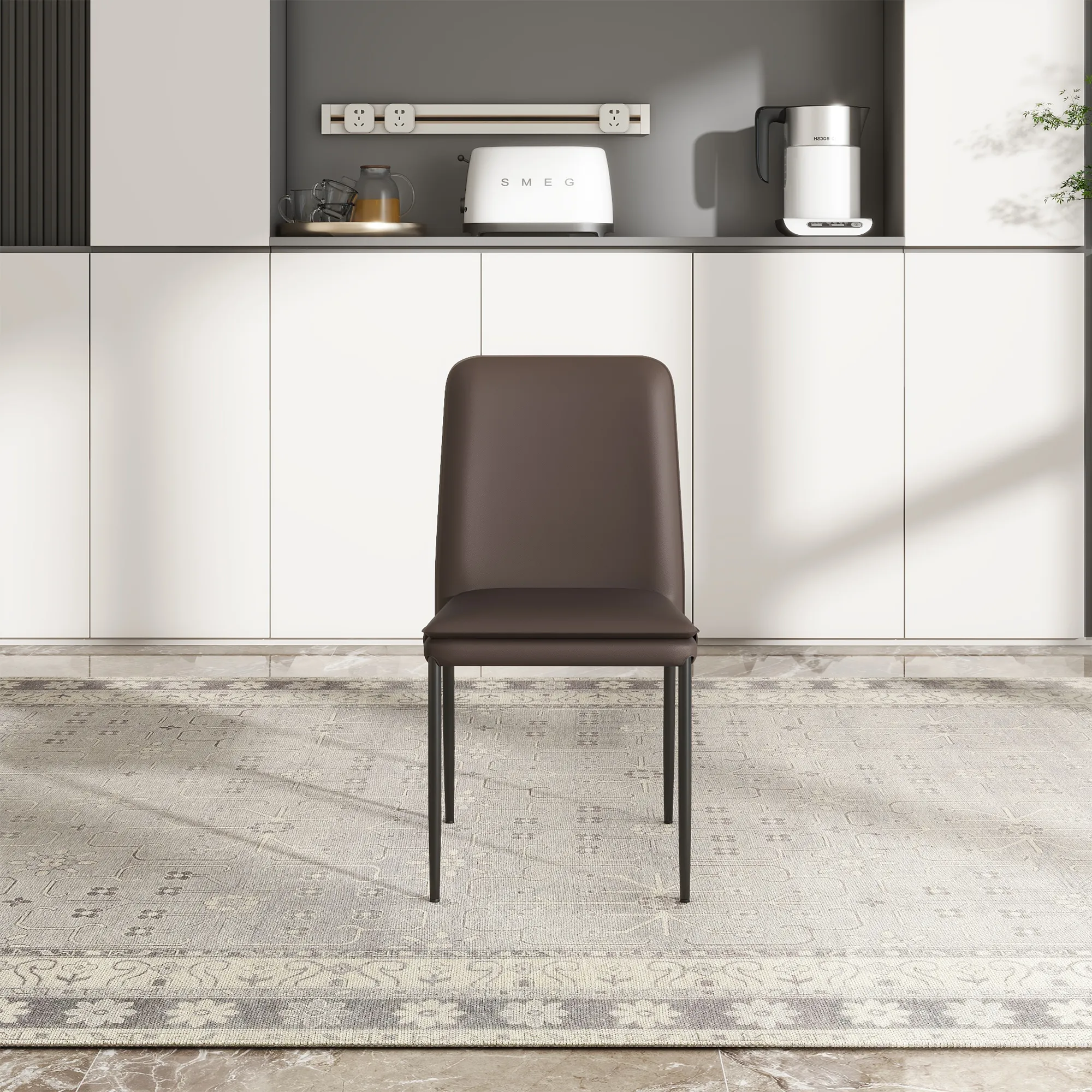 Modern Upholstered Leather Dining Chairs Modern Upholstered Leather Dining Chairs
