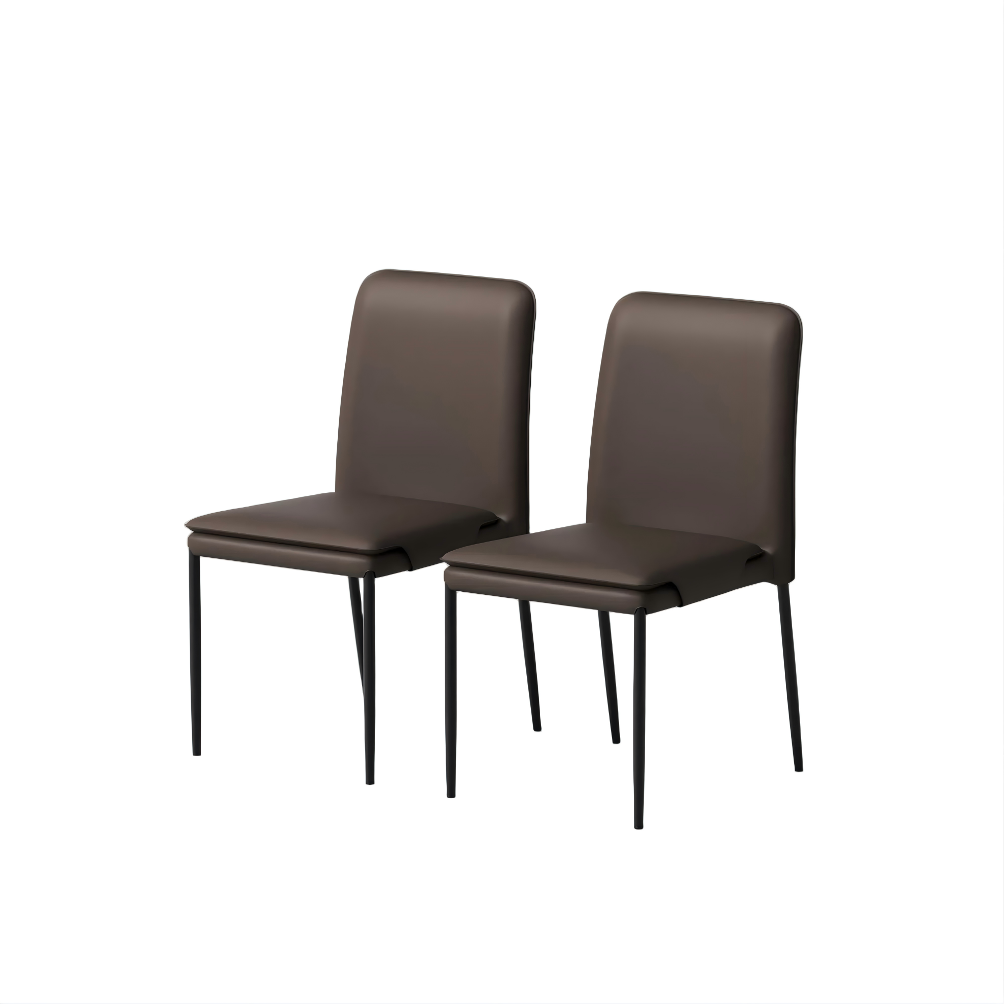 Modern Upholstered Leather Dining Chairs