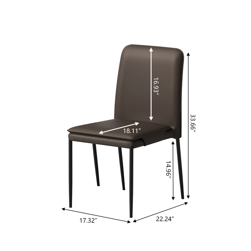 Modern Upholstered Leather Dining Chairs Modern Upholstered Leather Dining Chairs