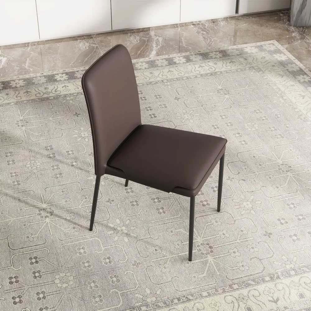 2026042308284927 Modern Upholstered Leather Dining Chairs