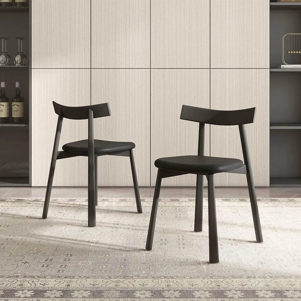 Mid-Century Modern Solid Wood Dining Chair Mid-Century Modern Solid Wood Dining Chair