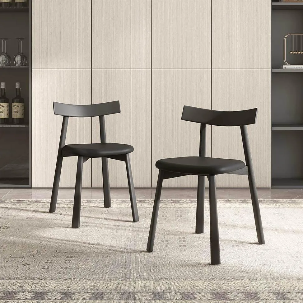 Mid-Century Modern Solid Wood Dining Chair Mid-Century Modern Solid Wood Dining Chair