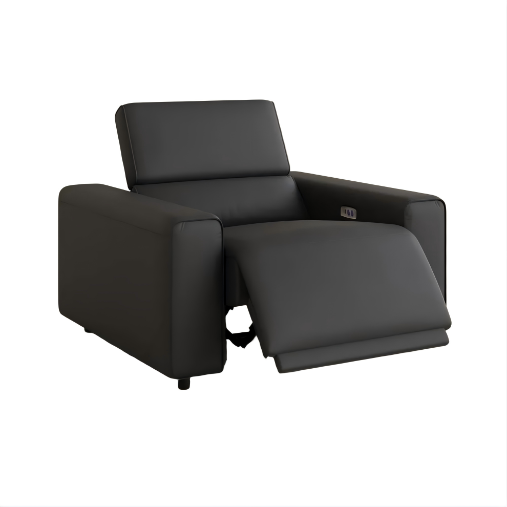 Leather Recliner Sofa Chair with Adjustable Headrest Leather Recliner Sofa Chair with Adjustable Headrest