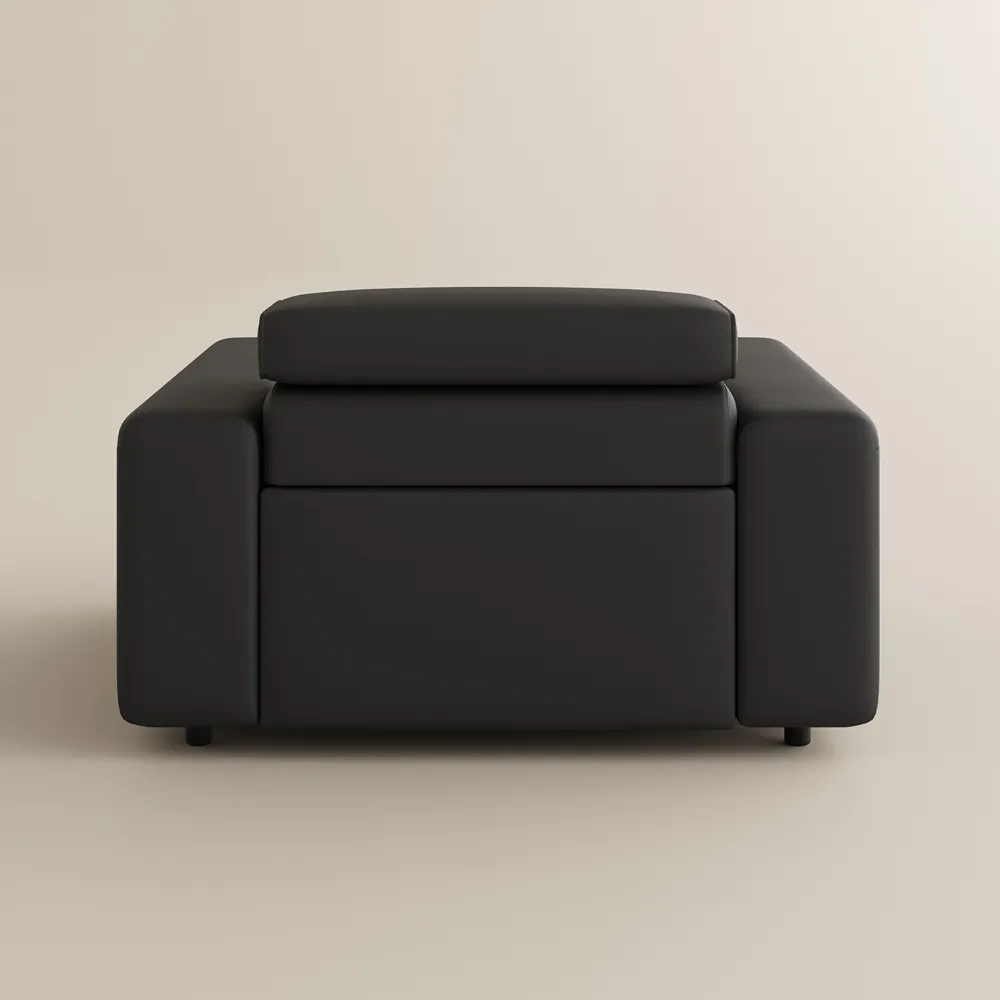 Leather Recliner Sofa Chair with Adjustable Headrest Leather Recliner Sofa Chair with Adjustable Headrest