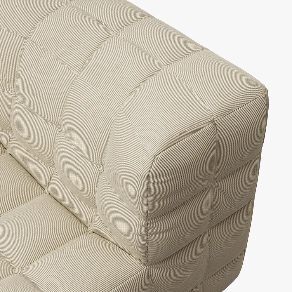 Modern Minimalist Corduroy Single Seat Sofa