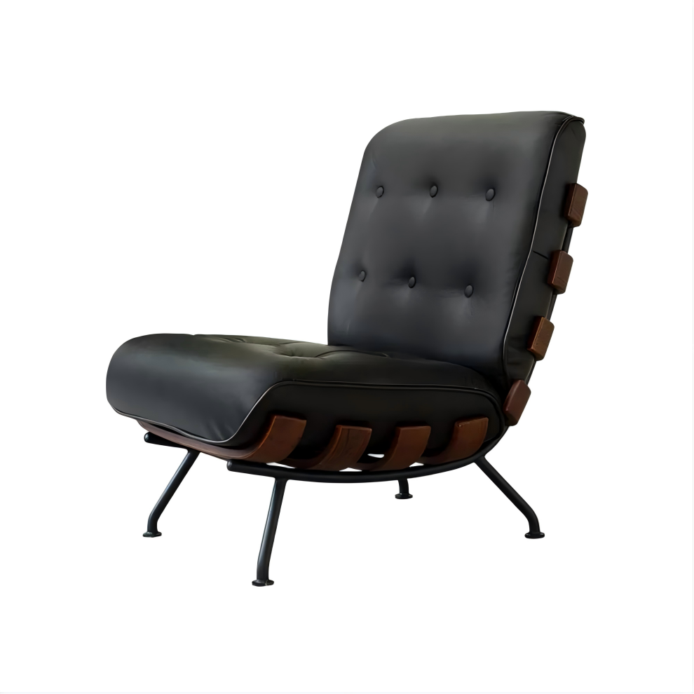 2026042407294885Mid-Century Modern Black Accent Chair Mid-Century Modern Black Accent Chair