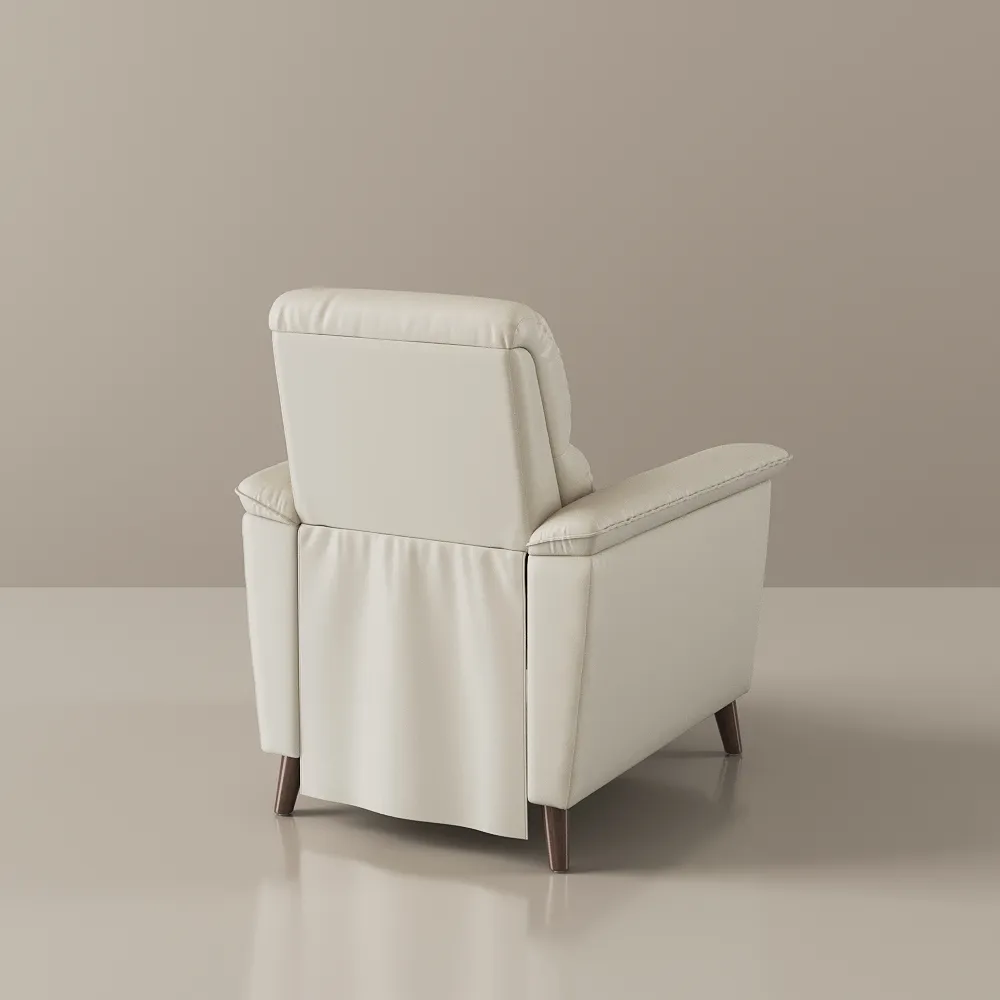 Push-Back Lounge Recliner Chair with Eco Leather Push-Back Lounge Recliner Chair with Eco Leather