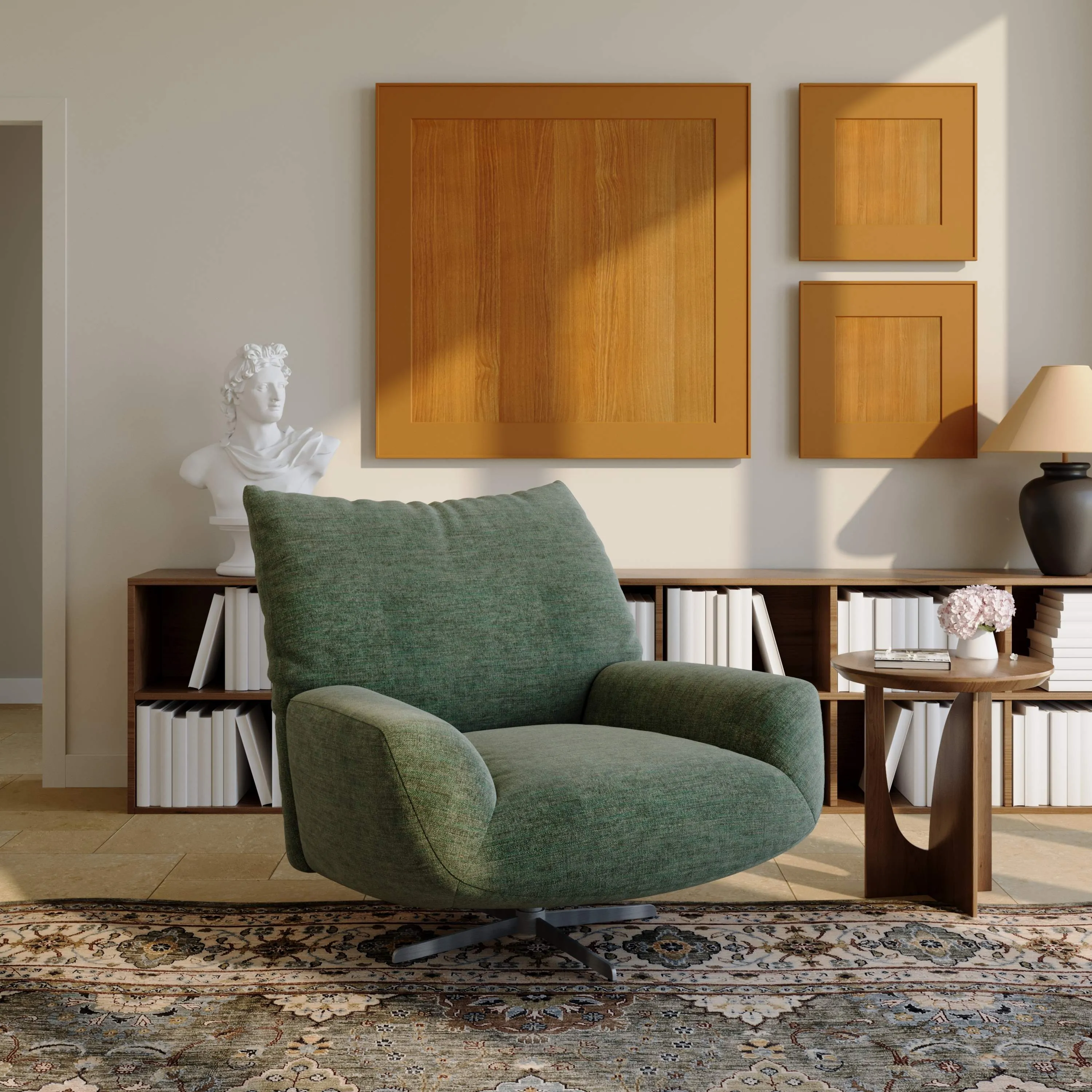 Swivel Lounge Chair