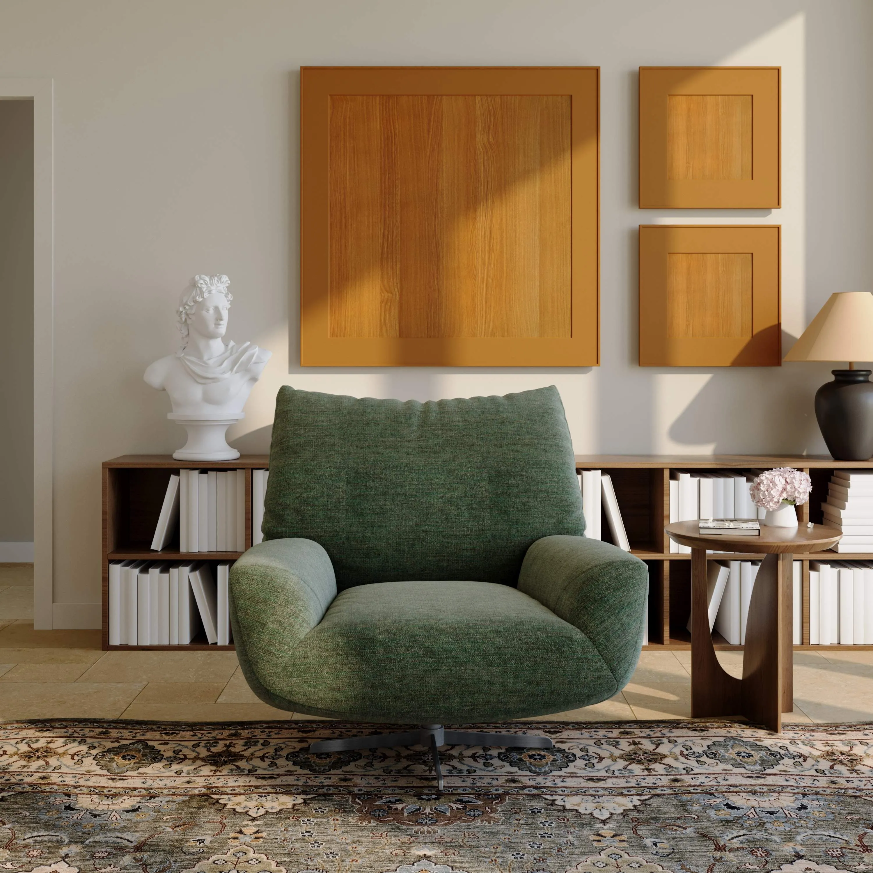 Swivel Lounge Chair