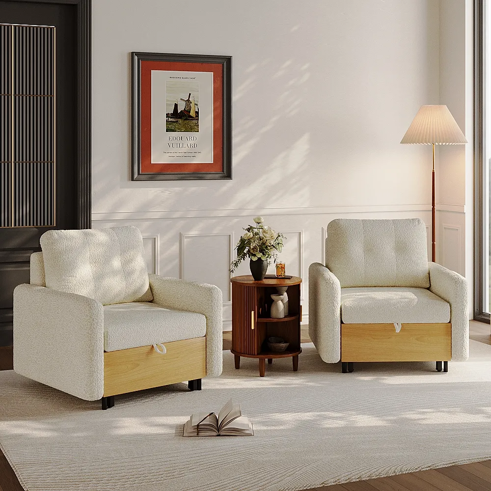 White Velvet Sofa Bed Chair White Velvet Sofa Bed Chair
