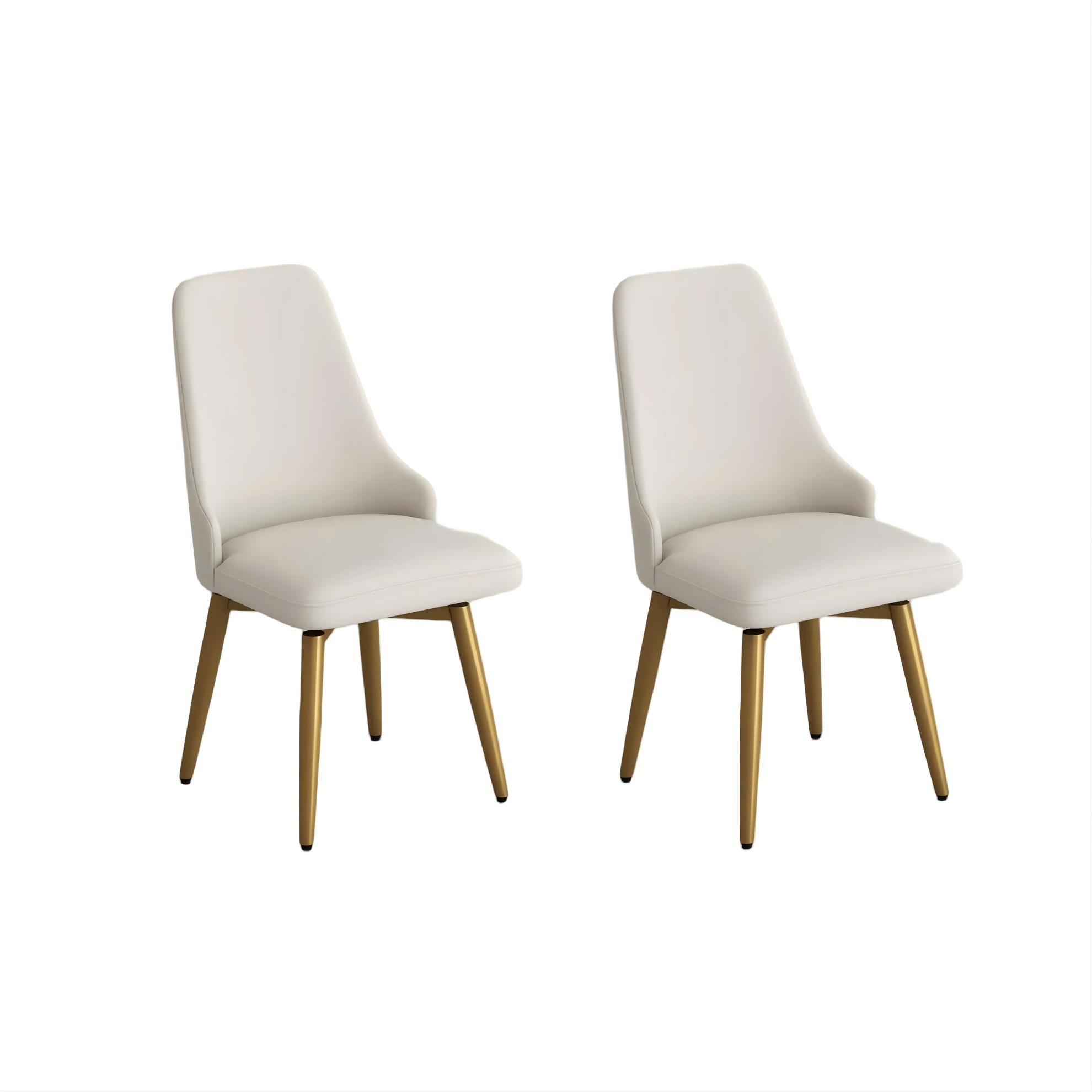 Modern Swivel Upholstered Dining Chairs