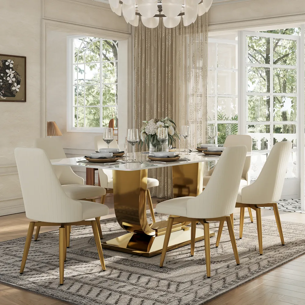 Modern Swivel Upholstered Dining Chairs Modern Swivel Upholstered Dining Chairs