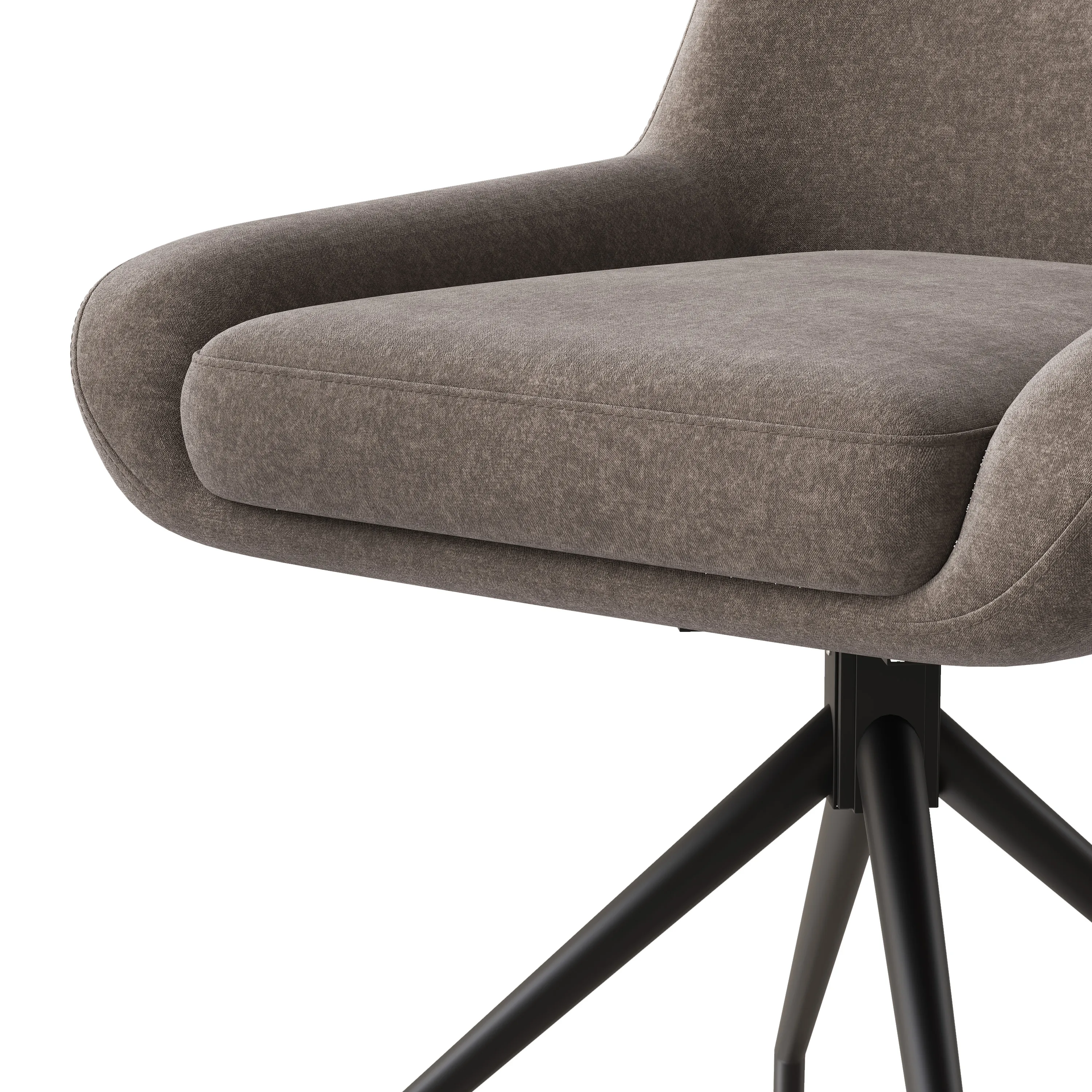 Modern Swivel Upholstered Dining Chairs Modern Swivel Upholstered Dining Chairs