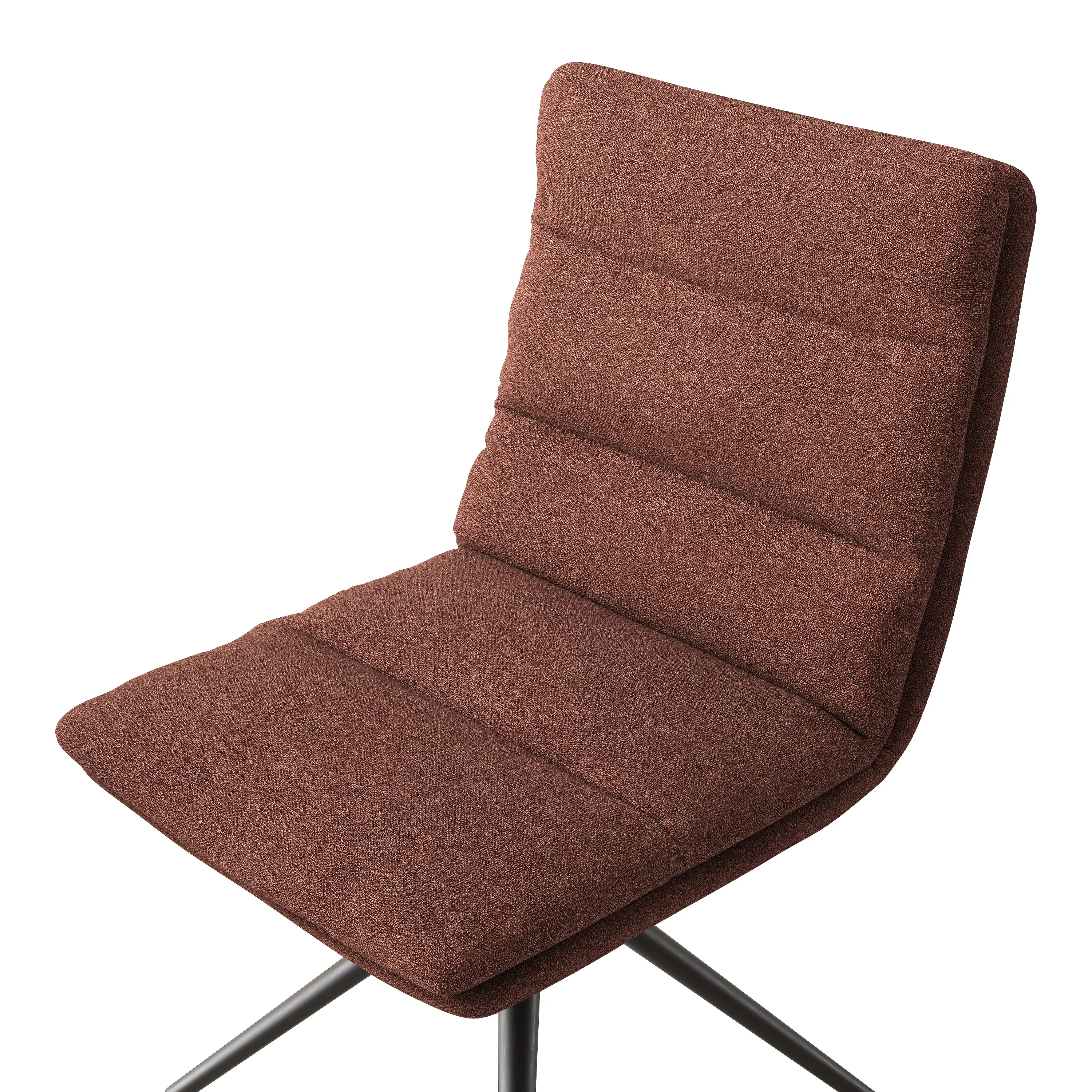 Modern Swivel Upholstered Dining Chairs 