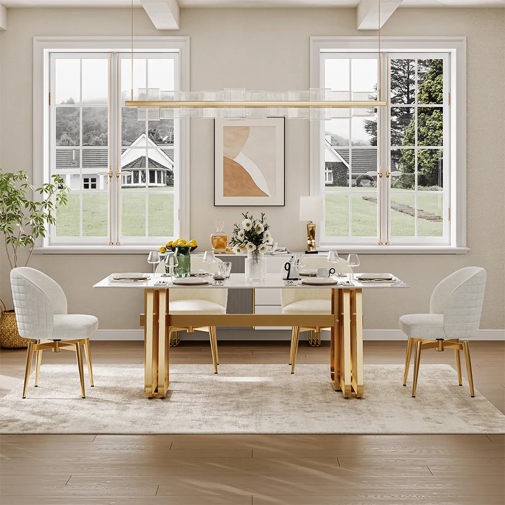 Modern Swivel Velvet Dining Chairs Modern Swivel Velvet Dining Chairs