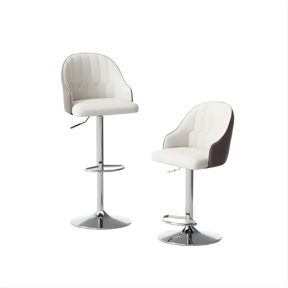 PU Leather Adjustable Swivel Bar Stools PU Leather Adjustable Swivel Bar Stools