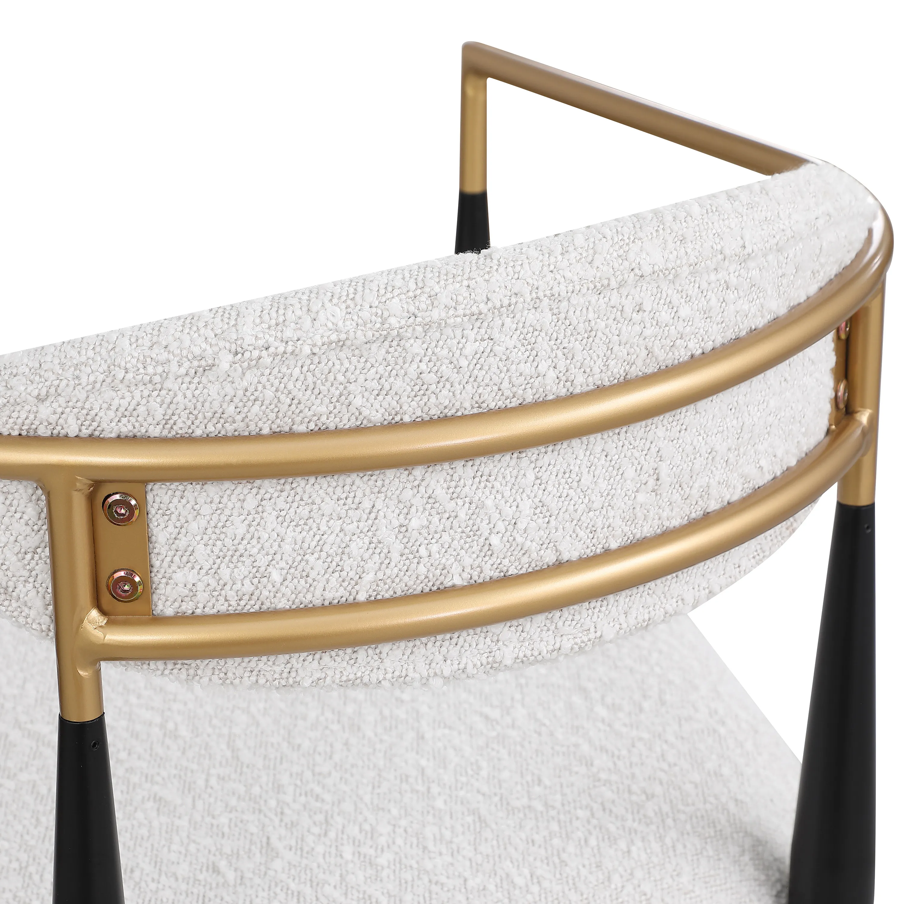 Modern Minimalist Adjustable Height Swivel Faux Leather Bar Stools 